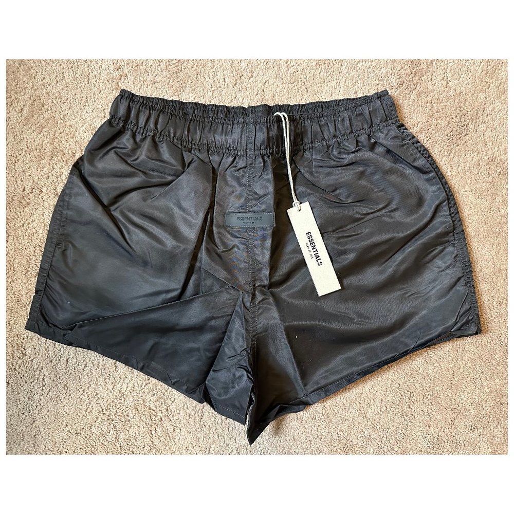 Fear of God ESSENTIALS Iron Nylon Men's Running Short Size Medium New with tag